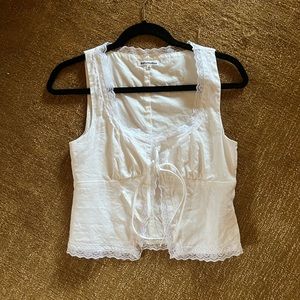 Reformation Rosalie Linen Top - 2